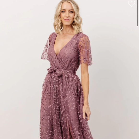 Baltic Born Dresses & Skirts - Baltic Born Marseille Embossed Maxi Dress